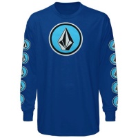 Volcom Cognito Long Sleeve T-Shirt - Bold Blue Volcom Cognito Long Sleeve T-Shirt - Bold Blue