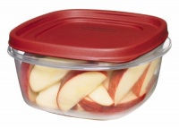 Rubbermaid 7J66 Easy Find Lid Square 5-Cup Food Storage Container Rubbermaid 7J66 Easy Find Lid Square 5-Cup Food Storage Container