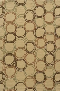 Momeni ELEMTEL-34GLD3050 Elements Rug, Gold Momeni ELEMTEL-34GLD3050 Elements Rug, Gold