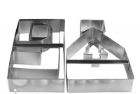 Fox Run Gingerbread House Cookie Cutter Bake Set Fox Run Gingerbread House Cookie Cutter Bake Set