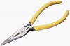 Klein D203-6 Standard Long-Nose Pliers Side-Cutting Yellow 6-Inches