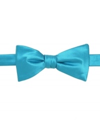 In a bright, saturated color, this tie from Countess Mara is ready to redefine your dress wardrobe. In a bright, saturated color, this tie from Countess Mara is ready to redefine your dress wardrobe.