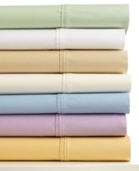 Sleep tight! Get a better night's rest with this luxe Preston sheet set, featuring single-ply 620 thread count cotton and four pillowcases for added convenience. Choose from seven soothing hues. Sleep tight! Get a better night's rest with this luxe Preston sheet set, featuring single-ply 620 thread count cotton and four pillowcases for added convenience. Choose from seven soothing hues.