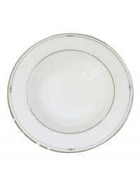 Set a sumptuous table with luxurious Precious Platinum dinnerware and dishes from Royal Doulton. Intertwining platinum lines and raised, dotted accents create a sophisticated, segmented design. Set a sumptuous table with luxurious Precious Platinum dinnerware and dishes from Royal Doulton. Intertwining platinum lines and raised, dotted accents create a sophisticated, segmented design.