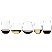 Riedel O 5 Piece Key to Wine Stemless Wine Glass Tasting Set Riedel O 5 Piece Key to Wine Stemless Wine Glass Tasting Set