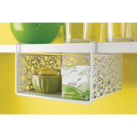Design Ideas Vinea Under Shelf Basket, White Design Ideas Vinea Under Shelf Basket, White