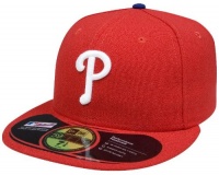 MLB Philadelphia Phillies Authentic On Field Game 59FIFTY Cap, Red MLB Philadelphia Phillies Authentic On Field Game 59FIFTY Cap, Red