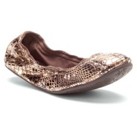 Ballasox by Corso Como Women's Festive Ballet Flat, Bronze Specchio Python/Brown Lycra, 6 M US Ballasox by Corso Como Women's Festive Ballet Flat, Bronze Specchio Python/Brown Lycra, 6 M US