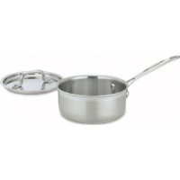 Cuisinart MCP19-16 MultiClad Pro Stainless-Steel 1-1/2-Quart Saucepan with Cover Cuisinart MCP19-16 MultiClad Pro Stainless-Steel 1-1/2-Quart Saucepan with Cover