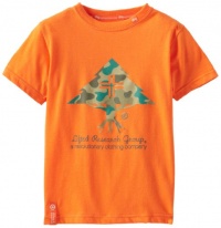 LRG Boys 2-7 Little Panda Camo Tee, Tang, 6