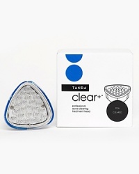 Add this solution to your Tanda skincare system to clear your acne fast. Clinically proven to clear acne faster and more effectively than ever before. The Clear+ is fast and effective. It starts working immediately to clear existing breakouts and prevents future outbreaks, while improving overall skin condition.The Clear+ Treatment Head combines a powerful bacteria-killing blue light with sonic vibration and gentle warming for clinically proven, clearing results. The large treatment surface treats acne breakouts fast. Together, these three technologies deliver unsurpassed speed and effectiveness for calm, clear, beautiful skin.- 30% more effective than blue light alone- Safe for all skin types with no irritation, dryness or redness - You can see a difference in your skin in just 24 hours- FDA cleared for the treatment of mild to moderate inflammatory acneTo note:- Tanda treatment heads can only be used in conjunction with the Tanda handpiece- Tanda handpiece is sold separately Add this solution to your Tanda skincare system to clear your acne fast. Clinically proven to clear acne faster and more effectively than ever before. The Clear+ is fast and effective. It starts working immediately to clear existing breakouts and prevents future outbreaks, while improving overall skin condition.The Clear+ Treatment Head combines a powerful bacteria-killing blue light with sonic vibration and gentle warming for clinically proven, clearing results. The large treatment surface treats acne breakouts fast. Together, these three technologies deliver unsurpassed speed and effectiveness for calm, clear, beautiful skin.- 30% more effective than blue light alone- Safe for all skin types with no irritation, dryness or redness - You can see a difference in your skin in just 24 hours- FDA cleared for the treatment of mild to moderate inflammatory acneTo note:- Tanda treatment heads can only be used in conjunction with the Tanda handpiece- Tanda handpiece is sold separately