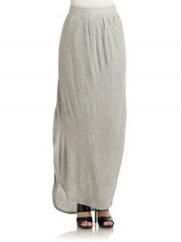 THE LOOKElastic waistGentle ruchingSide ventsTHE FITAbout 45 from waist to hemTHE MATERIALModalFully linedCARE & ORIGINMachine washImportedModel shown is 5'10 (177cm) wearing US size Small. THE LOOKElastic waistGentle ruchingSide ventsTHE FITAbout 45 from waist to hemTHE MATERIALModalFully linedCARE & ORIGINMachine washImportedModel shown is 5'10 (177cm) wearing US size Small.