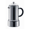 Bodum Chambord 6-Ounce Stainless-Steel Stovetop Espresso Maker