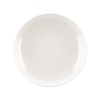 Accented with tonal contrast banding, this plate is modern and sleek. Urban luxury at its most elemental.
