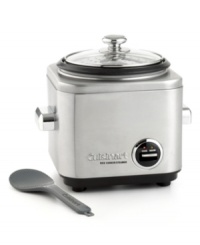Most of the world can't be wrong – rice is an important part of almost any meal. Cuisinart's versatile rice cooker prepares every grain with care, and also steams healthy, hearty meat and vegetables to complement your meal. Three-year limited warranty. Model CRC-400. Most of the world can't be wrong – rice is an important part of almost any meal. Cuisinart's versatile rice cooker prepares every grain with care, and also steams healthy, hearty meat and vegetables to complement your meal. Three-year limited warranty. Model CRC-400.