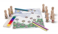 Melissa & Doug Deluxe Happy Handle Stamp Set Melissa & Doug Deluxe Happy Handle Stamp Set