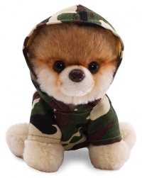Gund 5 Itty Bitty Boo in Camo Hoodie Plush Gund 5 Itty Bitty Boo in Camo Hoodie Plush