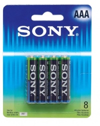 Sony AM4PTB8A Platinum Alkaline AAA 8 pack Sony AM4PTB8A Platinum Alkaline AAA 8 pack