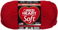 Red Heart E728.9925 Soft Yarn, Really Red Red Heart E728.9925 Soft Yarn, Really Red