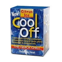 Cool Off® Citrus Ice Towelettes 12 Count by AsWeChange Cool Off® Citrus Ice Towelettes 12 Count by AsWeChange