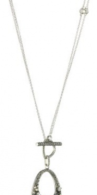 Judith Jack Sterling Silver Marcasite and Cubic Zirconia 18-36 Convert Necklace Judith Jack Sterling Silver Marcasite and Cubic Zirconia 18-36 Convert Necklace