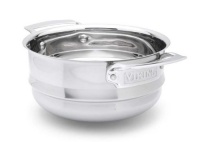 Viking VSC0806 8 Inch Stainless Steel Double Boiler Insert Viking VSC0806 8 Inch Stainless Steel Double Boiler Insert