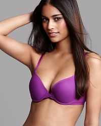 This smooth, cleavage-enhancing style features a bump pad for extra lift. This smooth, cleavage-enhancing style features a bump pad for extra lift.