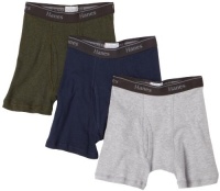 Hanes Boys 8-20 3 Pack Hanes Classic Waistband Boxer Brief Hanes Boys 8-20 3 Pack Hanes Classic Waistband Boxer Brief