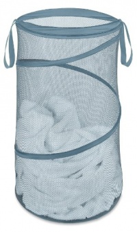 Whitmor 6926-1170-BRYBL 15 inch Collapsible Laundry Hamper, Berry Blue Whitmor 6926-1170-BRYBL 15 inch Collapsible Laundry Hamper, Berry Blue