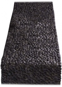 Design Ideas BeachStone Runner, Gloss Black Design Ideas BeachStone Runner, Gloss Black