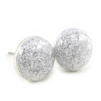 'french touch' loops Nora silver-plated grey. 'french touch' loops Nora silver-plated grey.