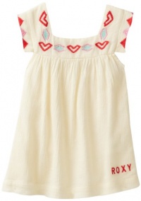 Roxy Kids Baby-girls Infant Chica Woven A-Line Dress, Tan, 24 Months Roxy Kids Baby-girls Infant Chica Woven A-Line Dress, Tan, 24 Months