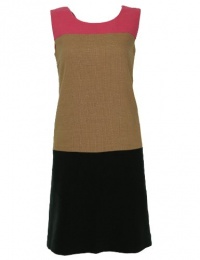 DKNY Sleeveless V-Back Dress Ultra Pink 12 DKNY Sleeveless V-Back Dress Ultra Pink 12