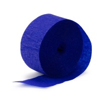 Blue Crepe Streamer - 81' Blue Crepe Streamer - 81'
