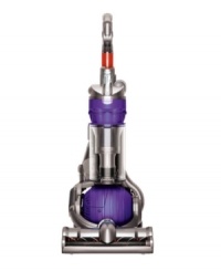 Turns on a dime and doesn't lose suction. Other vacuums have wheels that go in straight lines, so you have to shuffle backwards and forwards to clean, but Ball™ technology and the compact design allow you to steer smoothly around furniture and other obstacles with a turn of the wrist. Engineered for homes with pets, this vacuum uses a HEPA filter and provides superior pet hair pick-up, kicking out dirt, grime and other dust allergens. 5-year warranty. Model DC24AN. Turns on a dime and doesn't lose suction. Other vacuums have wheels that go in straight lines, so you have to shuffle backwards and forwards to clean, but Ball™ technology and the compact design allow you to steer smoothly around furniture and other obstacles with a turn of the wrist. Engineered for homes with pets, this vacuum uses a HEPA filter and provides superior pet hair pick-up, kicking out dirt, grime and other dust allergens. 5-year warranty. Model DC24AN.