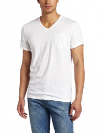 Calvin Klein Sportswear Men's Short Sleeve V-Neck Slub Tee Calvin Klein Sportswear Men's Short Sleeve V-Neck Slub Tee