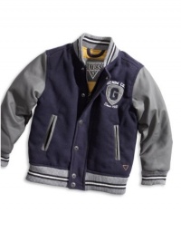GUESS Little Boy Prep Jacket, NAVY (7) GUESS Little Boy Prep Jacket, NAVY (7)