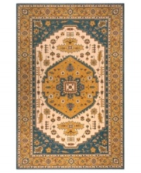 A triumph of traditional design, this area rug by Momeni is inspired by the rarest Persian pieces -- the epitome of beauty for thousands of years. Made of sumptuously soft New Zealand wool, each piece is specially woven to enhance its antiqued appearance. A triumph of traditional design, this area rug by Momeni is inspired by the rarest Persian pieces -- the epitome of beauty for thousands of years. Made of sumptuously soft New Zealand wool, each piece is specially woven to enhance its antiqued appearance.