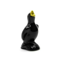 Le Creuset Stoneware Pie Bird Funnel, Black Le Creuset Stoneware Pie Bird Funnel, Black