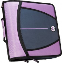 Case-it Large Capacity 3-Inch Zipper Binder, Lavender, D-145-LAV Case-it Large Capacity 3-Inch Zipper Binder, Lavender, D-145-LAV