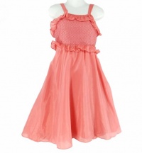DKNY Dress, Girls Silk Voile Dress Grenadine S DKNY Dress, Girls Silk Voile Dress Grenadine S