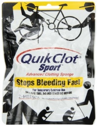 Quikclot Sport Brand Advanced Clotting Sponge ,Stop Bleeding Fast, 50 Gram Package Quikclot Sport Brand Advanced Clotting Sponge ,Stop Bleeding Fast, 50 Gram Package