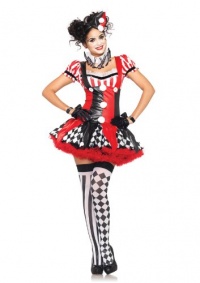 Leg Avenue - Harlequin Clown Adult Costume