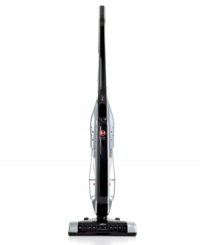 Cover more floor with fade-free power from Hoover. This cordless stick vacuum boasts powerful upright performance, sustained throughout long cleaning jobs with an exclusive LiNX battery that doesn't lose power until it's completely drained. Six-year warranty. Model BH50010. Cover more floor with fade-free power from Hoover. This cordless stick vacuum boasts powerful upright performance, sustained throughout long cleaning jobs with an exclusive LiNX battery that doesn't lose power until it's completely drained. Six-year warranty. Model BH50010.
