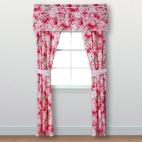 Tommy Hilfiger Rose Cottage Pole Top Drape Tommy Hilfiger Rose Cottage Pole Top Drape