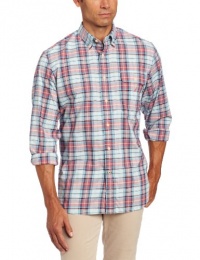 Nautica Men's Long Sleeve Slub Poplin Woven Nautica Men's Long Sleeve Slub Poplin Woven