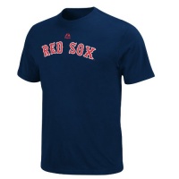 MLB Boston Red Sox Official Wordmark Short Sleeve Basic Tee Boys' MLB Boston Red Sox Official Wordmark Short Sleeve Basic Tee Boys'