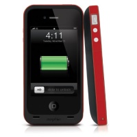 Mophie Juice Pack Plus Case For iPhone 4 And 4S - Red