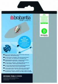 Ironing Board Cover, Silicone-Coated wi/ Foam-Backing (53x18) - Brabantia #264528 Ironing Board Cover, Silicone-Coated wi/ Foam-Backing (53x18) - Brabantia #264528
