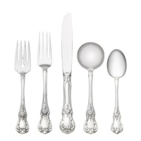 Towle Old Master 46-Piece Place Set with Cream Soup Spoon, Service for 8 Towle Old Master 46-Piece Place Set with Cream Soup Spoon, Service for 8